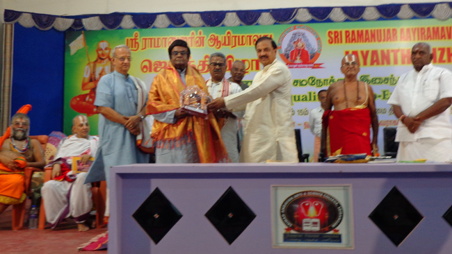 D.A.Joseph honoured